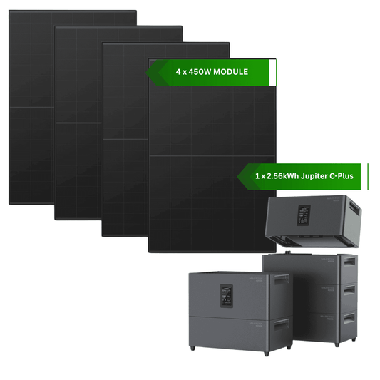 1800W balkoncentrale + Marstek Jupiter-C Plus 2,56 kWh
