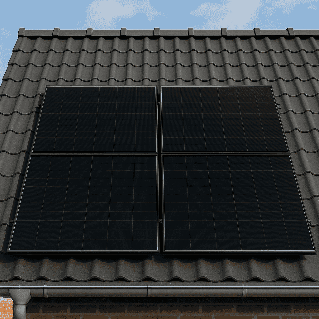 Ziegeldachhalterung Set