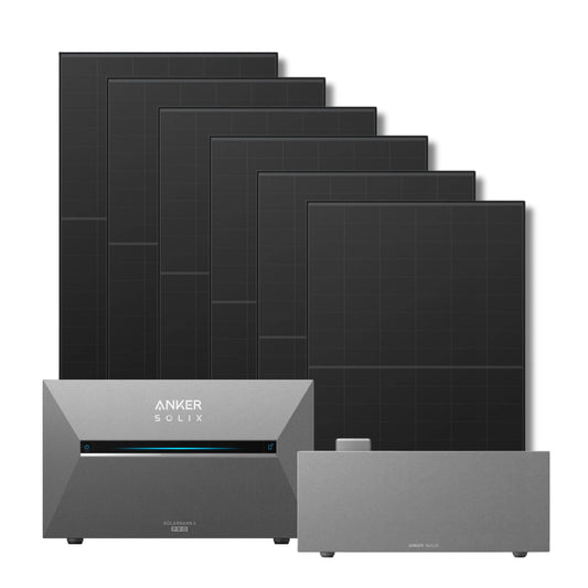 2700W Anker 3 Pro Zonne-energiecentrale + Uitgebreide Batterij