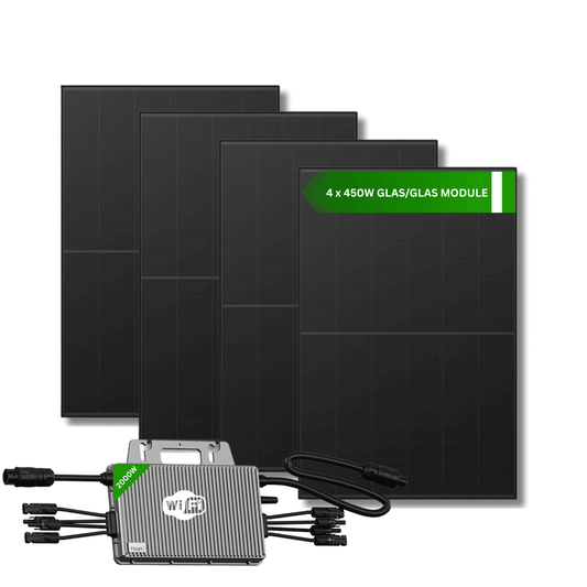 1800W balkoncentrale + 2000W TSUN