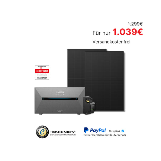 920W Anker 2 Pro balkoncentrale inclusief slimme meter
