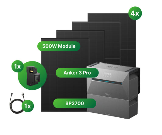 1800W Anker 3 Pro balkonkrachtstation