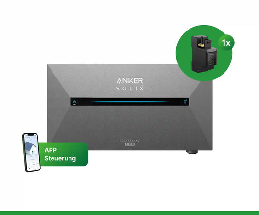Anker 2 Pro (Solarbank 2 E1600 Pro) inclusief slimme meter inclusief 0% BTW volgens artikel 12 lid 3 UStG